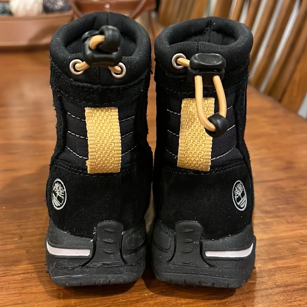 Timberland Slush Buster Winter boots new black Toddlers Boys Girls Size 5